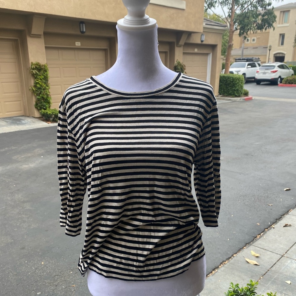 VINCE Striped T-Shirt  Size L